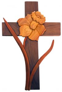Intarsia Wise Daffodil Cross