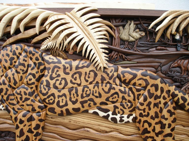 Jaguar Jungle close up